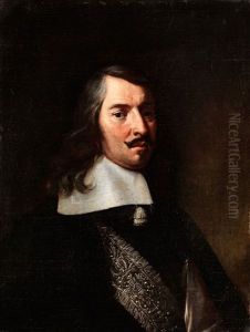 Portrait Eines Adeligen Herren Portrait Eines Adeligen Herren