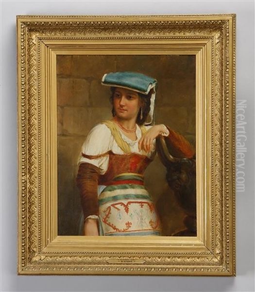 Peasant Girl In Native Costume - view 1