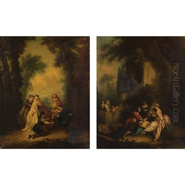 (i) Figures In A Landscape - view 1