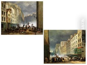 Ohne Titel (+ Another; Pair) by Nicholas Edward Gabe