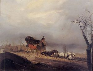 Diligence Lancee Au Galop by Nicholas Edward Gabe