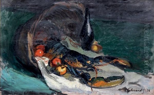 Nature Morte Aux Fruits, Homard Et Cuivre - view 1