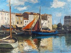 Les Quais Valins A La Rochelle by Josue Gaboriaud
