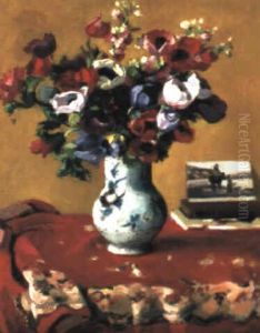 Le Grand Vase D'anemones