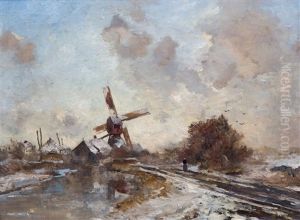 Winter by Paul Joseph Constantine Gabriel