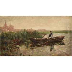 Fisherman In The Polder