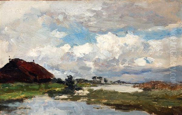 Landschap Met Wolkenlucht - view 1