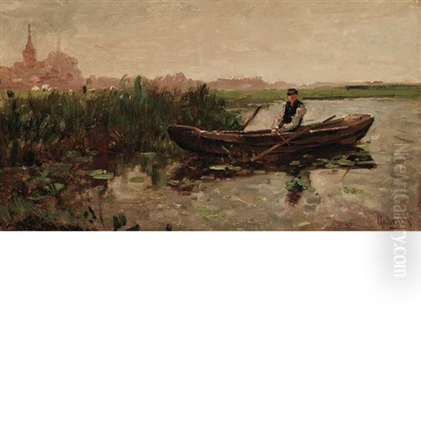 Fisherman In The Polder, Circa - view 1