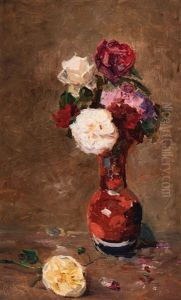Roses In A Vase Roses In A Vase