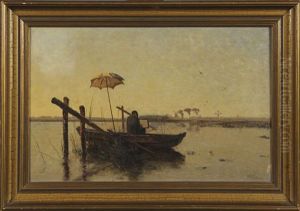 La Barque Du Peintre by Paul Joseph Constantine Gabriel