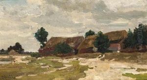 A Farm In A Landscape A Farm In A Landscape