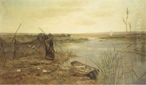 A Summer Morning At The Lake by Paul Joseph Constantine Gabriel
