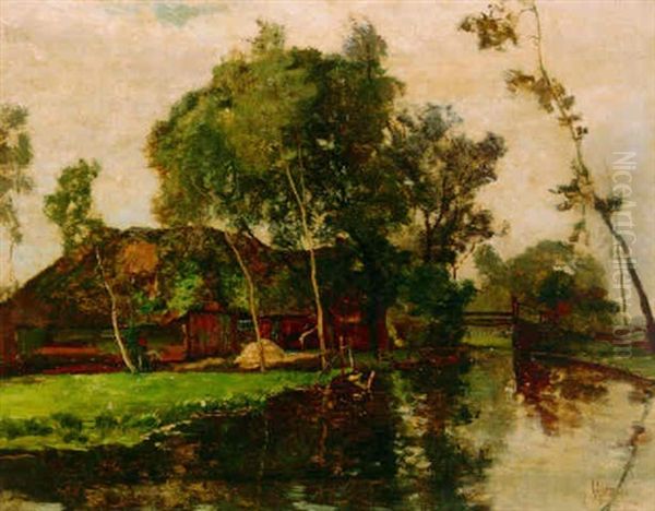 A Farmhouse By A Canal, Giethoorn - view 1