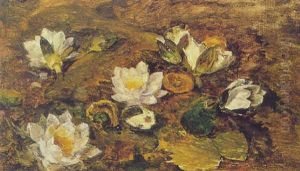 Waterlilies by Paul Joseph Constantine Gabriel