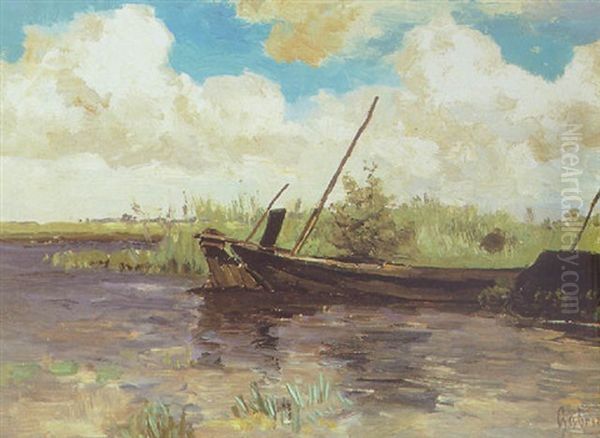 The Polder Near Kortenhoef - view 1