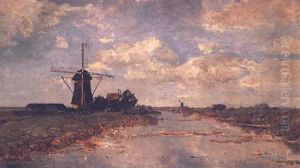 "de Winkel," The Mill Near Abcoude