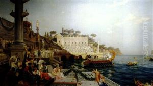L'arrivee De L'empereur Et De L'imperatrice De Rome