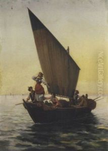 Barca Con Pescatori Barca Con Pescatori