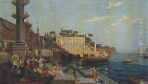 La Presentation A L'empereur by Pietro Gabrini