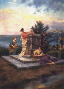 The Festival Of Spring by Pietro Gabrini