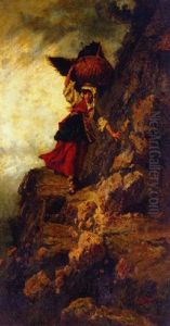 On The Mountain by Pietro Gabrini