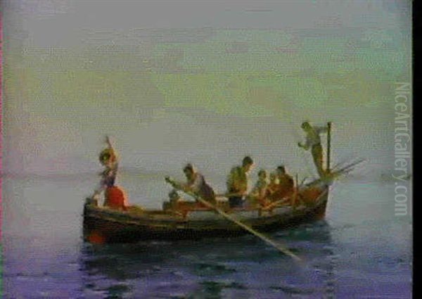 Italienske Fiskere Vender Hjem - view 1