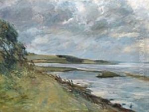 Fiord Scene by Mogens Gad