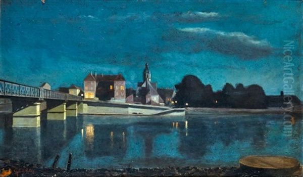 Le Pont De Seurre - view 1