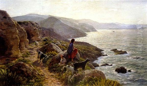 Le Troupeau Devant La Mer - view 1