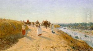 Caravane Au Bord De L'oued