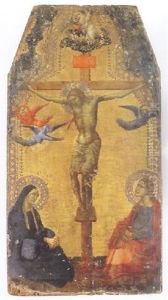 The Crucifixion With The Madonna And Saint John The Evangelist