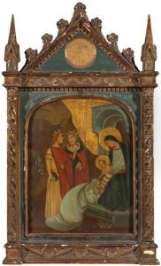 Anbetung Der Konige In Florenz by Taddeo di Gaddo