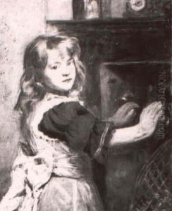 Warming By The Fire by William Hippon Gadsby