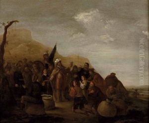 Josef Angstigt Seine Bruder, Indem Er Seinen Trinkbecher In Den Sack Des Jungsten Bruders Verstecken Und Dann Finden Lasst (genesis C. 44)