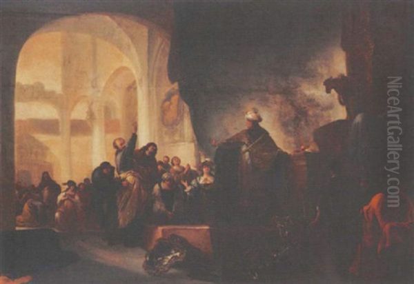 Jeroboam's Sacrifice - view 1