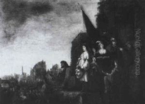 Der Triumph Davids by Adriaen Gael the Younger
