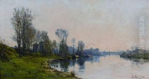 Paysage Fluvial by Emile Georges Ave
