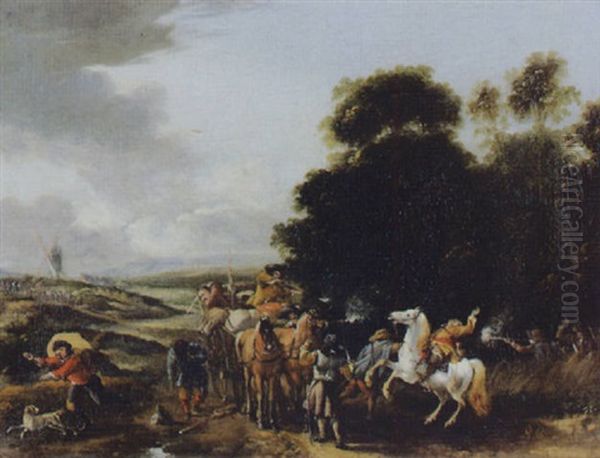 Uberfallszene - view 1