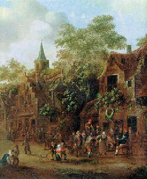 Bauernkirmes In Einem Hollandischen Dorf - view 1