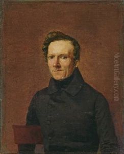 Balduin Wilhelm Beck by Johann Philipp Eduard Gaertner