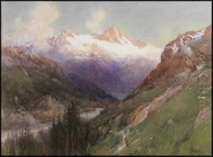 Mountain Scene Mountain Scene