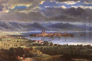 Blick Auf Lindau Am Bodensee