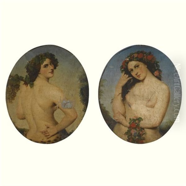 Personification Of Summer (+ Personification Of Autumn; Pair) - view 1