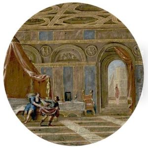 Joseph And Potiphar's Wife by Filippo (il Bizzarro) Gagliardi