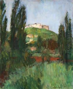 Paesaggio by Julien Gustave Gagliardini