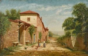 Rue De Village Provencal