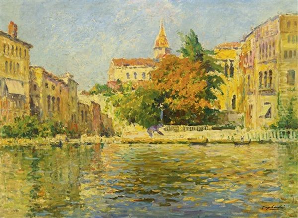 Un Canal A Venise - view 1