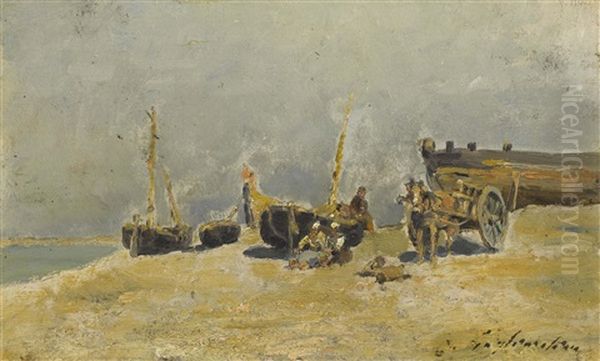 Fischer Am Strand - view 1