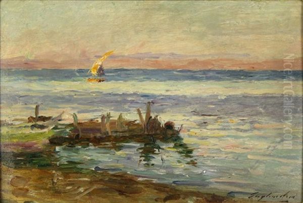 Marine Au Soleil Couchant - view 1