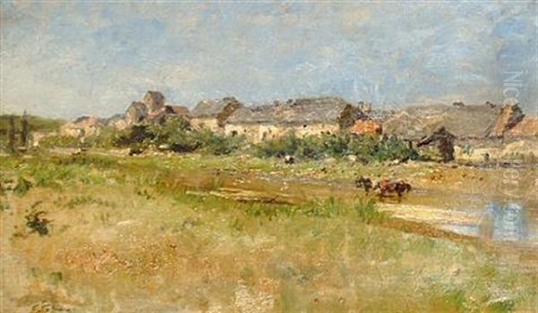 Village By A River - view 1